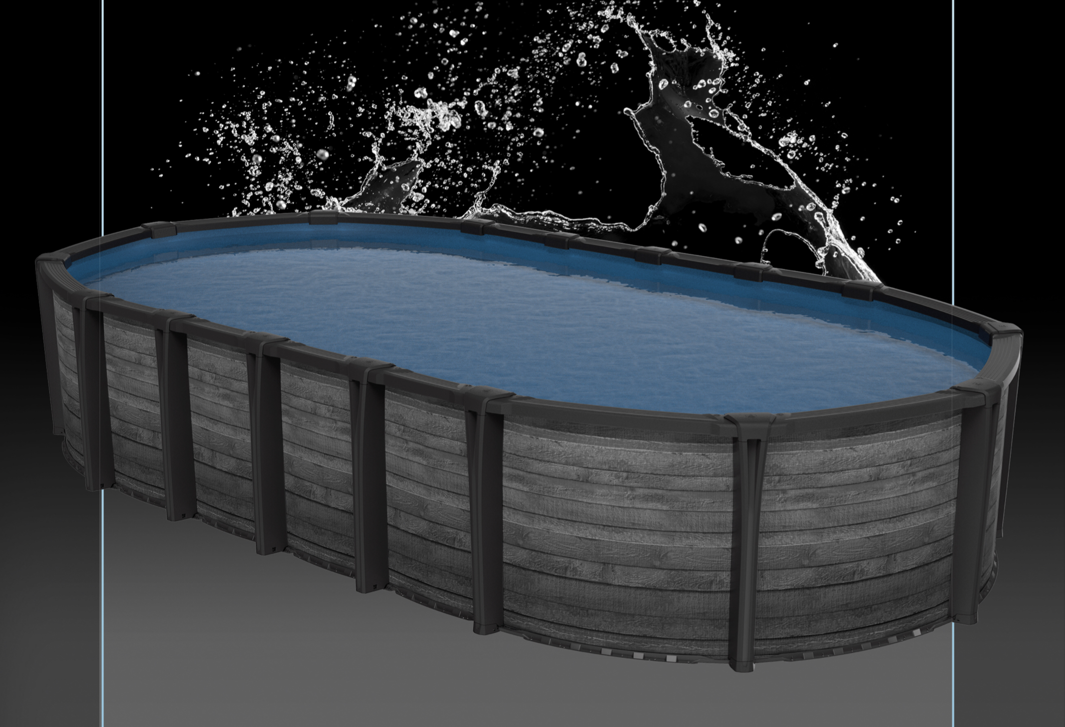 Saltwater 15x30 Oval Swimming Pool