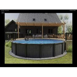30x52 Round Above Ground Pool